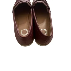 Journee Collection Women's Size 7 Red Faux Leather Slip On Loafer‎ Flat Shoes thumbnail 5