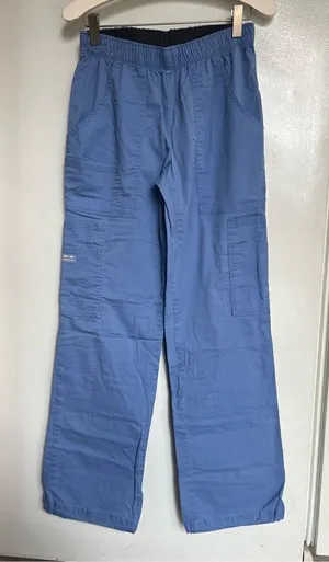 Cherokee Workwear Blue Scrub Pants Woman’s Size XS thumbnail 1
