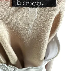 Bianca Layered Cardigan Sweater‎ White thumbnail 5