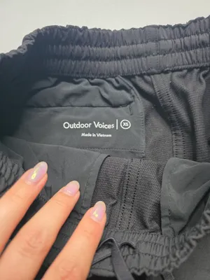 Outdoor Voices Black Track Pants thumbnail 5