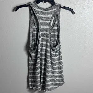 Disney‎ Minnie Mouse Women Stripe Sleeveless Tank Top Gray Size M. thumbnail 4