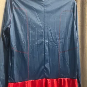 Rubies HALLOWEEN SUPERGIRL womens costume Large blue red dress cosplay thumbnail 9