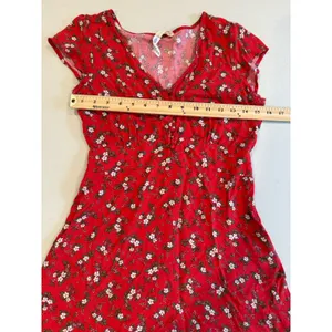 Sabrina Carpenter x Aeropostale Mini Dress XS Ditsy Floral Travel Preppy Concert thumbnail 6