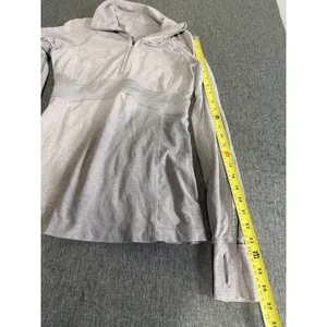 Lululemon Women's Run Full Tilt Quarter Zip Light Purple Sz 6 Running Gym Walkin thumbnail 4