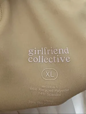 Girlfriend‎ Collective lemonade yellow pleated tennis skort skirt Size XL thumbnail 5