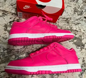 Nike Dunk Low Hyper Pink Sneakers Brand NEW ♨️ Womens Size W 6 M 4.5 Shoes Retro thumbnail 6