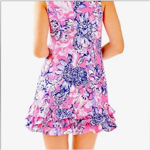 Lilly Pulitzer NWT Marla Romper Pink Tropics Sun Drenched Size 4 thumbnail 4