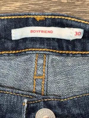 Levi’s Boyfriend Jeans Women’s Size 30 Mid Rise Stellar Stretch Tapered Leg NWT thumbnail 8