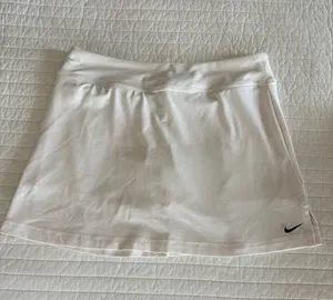 Nike Dri-Fit White Skirt Tennis Skort thumbnail 1