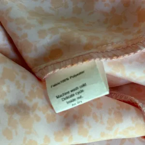 Revolve RESA Hannah Slip Dress Womens Medium Orange Floral Midi NWT Missing Sash thumbnail 3