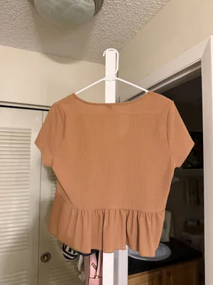 Brown Top Shein thumbnail 2