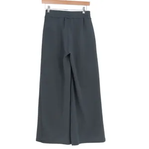 Vintage Havana Wide Leg Pants Women Small Black Relaxed Fit Resort Elastic Waist thumbnail 5