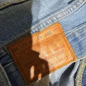 Levi's Light Blue Straight Leg Jeans thumbnail 7
