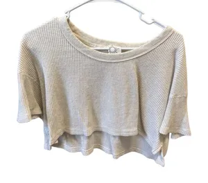 Aerie Cropped Shirt thumbnail 1