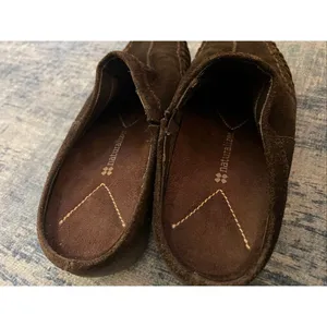 Naturalizer Brown Suede Leather Keenan Mule Clogs Size 7 thumbnail 6