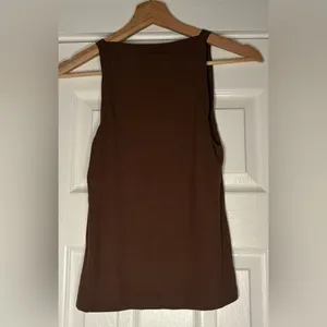 Sweet Romeo Brown Ribbed Tank Size XS NWT‎ thumbnail 2