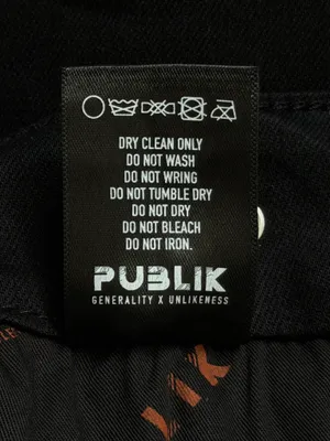 Publik Denim Black Beaded Star Flare Jeans Men’s Size 32x35 thumbnail 8