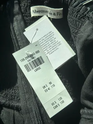 Abercrombie Black Midi Dress thumbnail 4