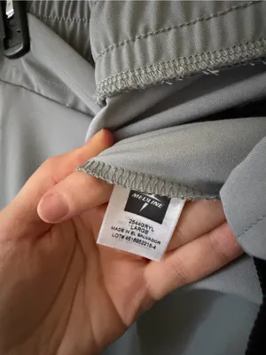 Medline Gray Jogger Scrub Pants Size L thumbnail 3