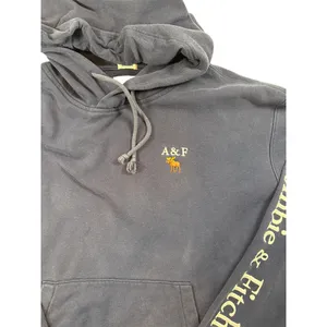 Abercrombie & Fitch Soft Collection Relaxed Fit Embroidered Hoodie | Size Small thumbnail 8