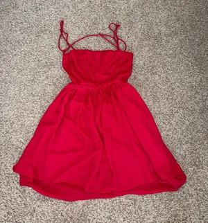 Lucy in the Sky Red Romper thumbnail 1
