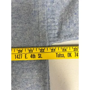 BAY ROAD Sweater Womens L Blue 100% Merino Wool Knit Crew Neck New Zealand Made thumbnail 7