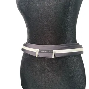 Unisex Adult Dual Pouch Running Belt Adjustable Sweatproof Waist Pack Fitness thumbnail 4