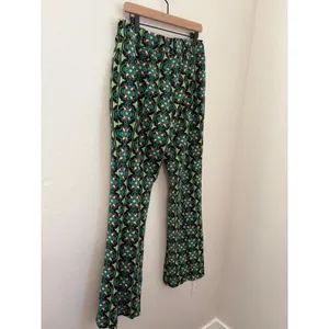Anthropologie Maeve Size Large Flared Pants Sabine Knit Kick Flare Retro Funky thumbnail 12