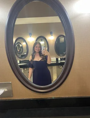 Formal Dress Purple Size 14 thumbnail 7