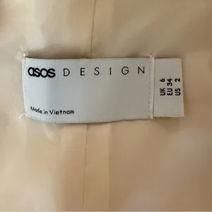ASOS Design Off White Vest thumbnail 4
