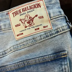 True Religion Jeans Joey NWT Y2K Mid Rise SZ 26 Patchwork Two Tone Flap Pockets thumbnail 7