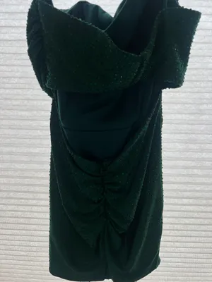 Sequined Dress Green Size M thumbnail 4