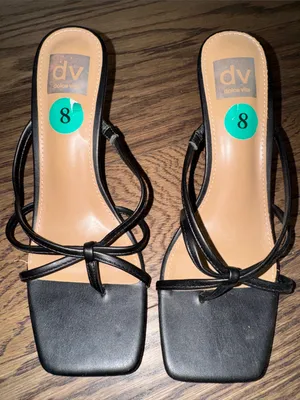 Dolce Vita Black Strappy Square thumbnail 1