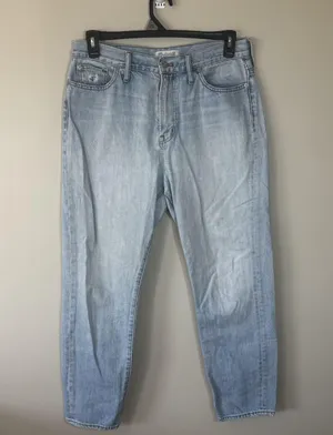 Madewell Jeans Womens 31(33) The Perfect Summer Jean Light Blue Cotton Denim thumbnail 1