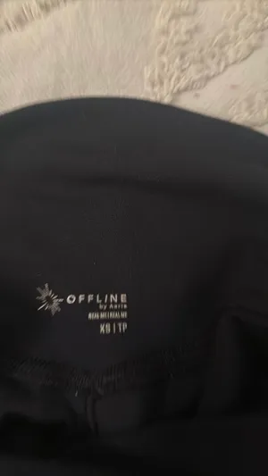 Black OFFLINE by Aerie butterfly shorts thumbnail 2