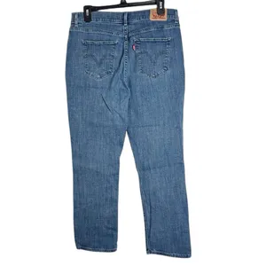 Levi's Classic Straight Medium Wash Blue Jeans size 12 thumbnail 2