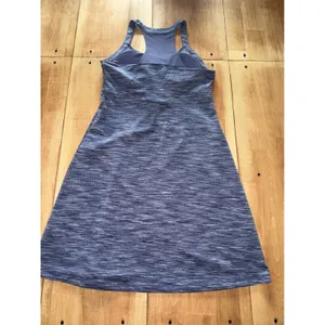 MPG Mondetta Performance Gear Blue Space Dye Racerback‎ Active Dress Medium thumbnail 3