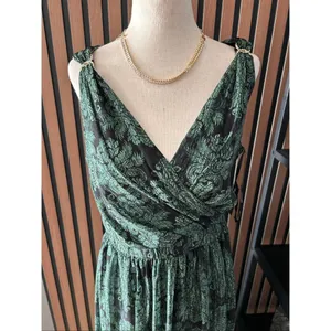 Kate and Lilly green maxi dress size 6 beach dinner wear thumbnail 2