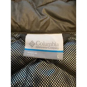 Columbia Womens TurboDown 550FP Omni-Heat Quilted Puffer Jacket Gray‎ Large thumbnail 3