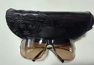 UNISEX Versace MOD. 2040 Gold frame with Brown Gradient Lenses thumbnail 1