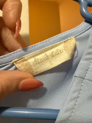 Altar'd State Blue Ruffle Midi Dress thumbnail 2