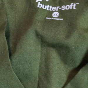 Butter-Soft Olive Scrub Top Size XS thumbnail 5
