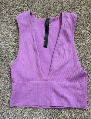 Purple Urban Outfitters Top Crop thumbnail 1