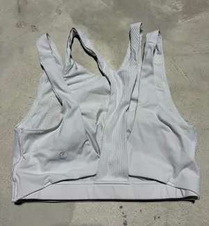 Lululemon high neck y-back train bra medium support c/d cups 4 thumbnail 1