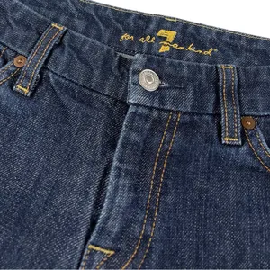 7 For all Mankind A Pocket Denim Flare Hems Jeans Y2K thumbnail 4