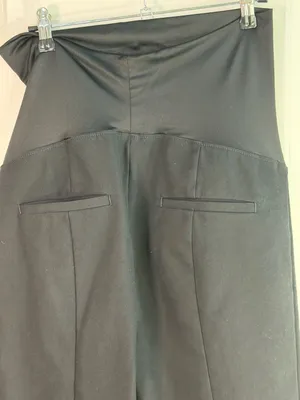 LOFT Marisa Maternity Black Pants Size 6M thumbnail 5