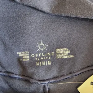 Offline By Aerie Dusty Blue Activewear Real Me Xtra Hi-Rise Active Bike Shorts M thumbnail 5
