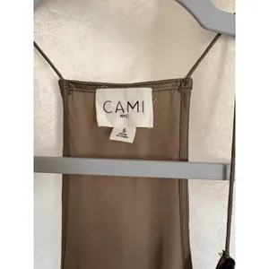 CAMI NYC The Courtney Silk Bodysuit Brown Size Small thumbnail 4