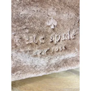 Kate Spade Ellie Faux Fur Small Tote Tan Teddy Crossbody Bag *AS IS* thumbnail 3
