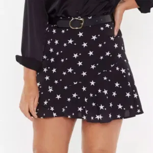 Nasty Gal- Black Skirt with Stars A Line Mini Skirt thumbnail 1